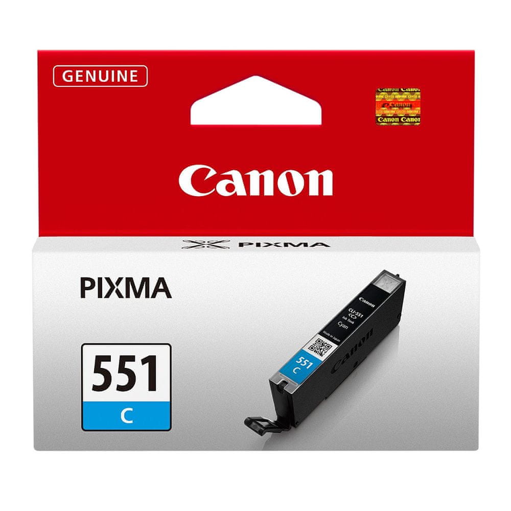 Canon CLI-551C, azurová